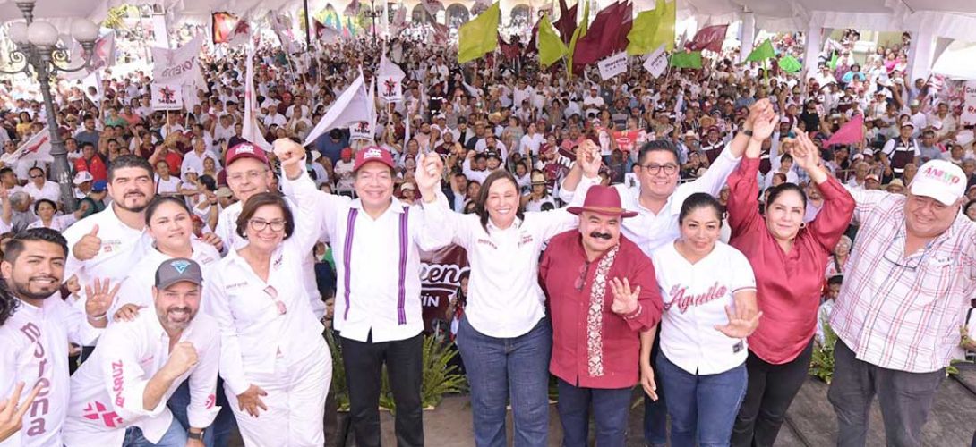 Veracruz ya decidió: Rocío Nahle será la primera gobernadora.