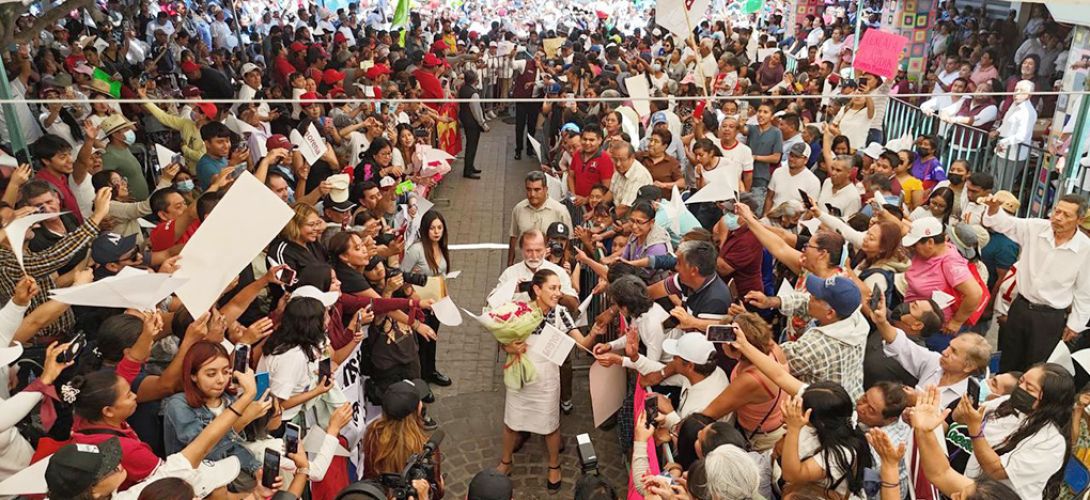 Sheinbaum se reúne con más de un millón y medio de personas en todo México