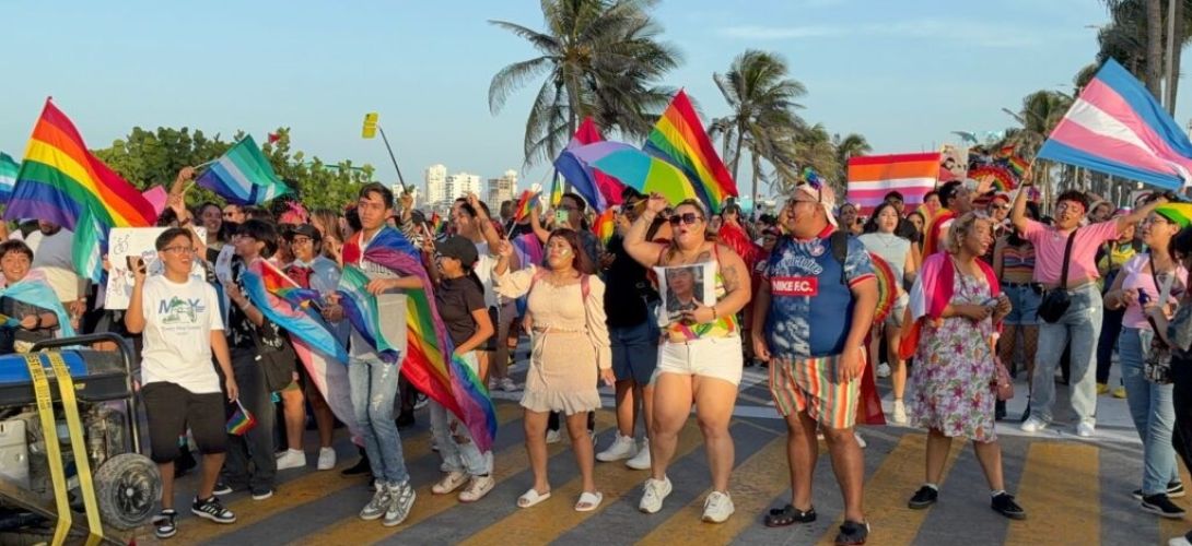 Comunidad Jarochos LGBTQ+ se manifiesta
