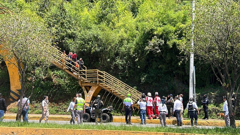 Mujer trans intentó lanzarse de puente 1