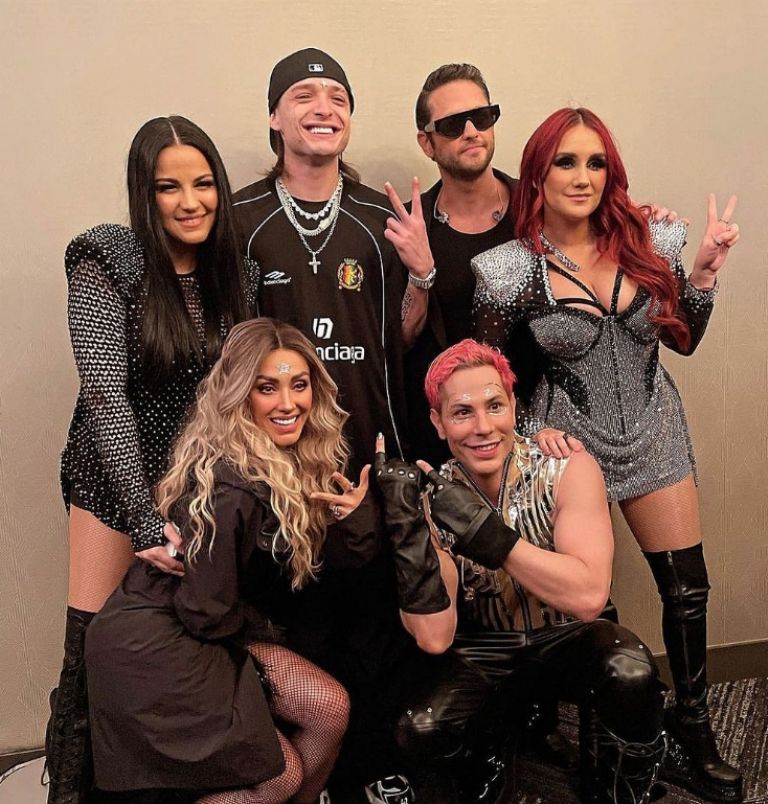 Dulce Mara revela si RBD y Peso Pluma grabarn colaboracin3