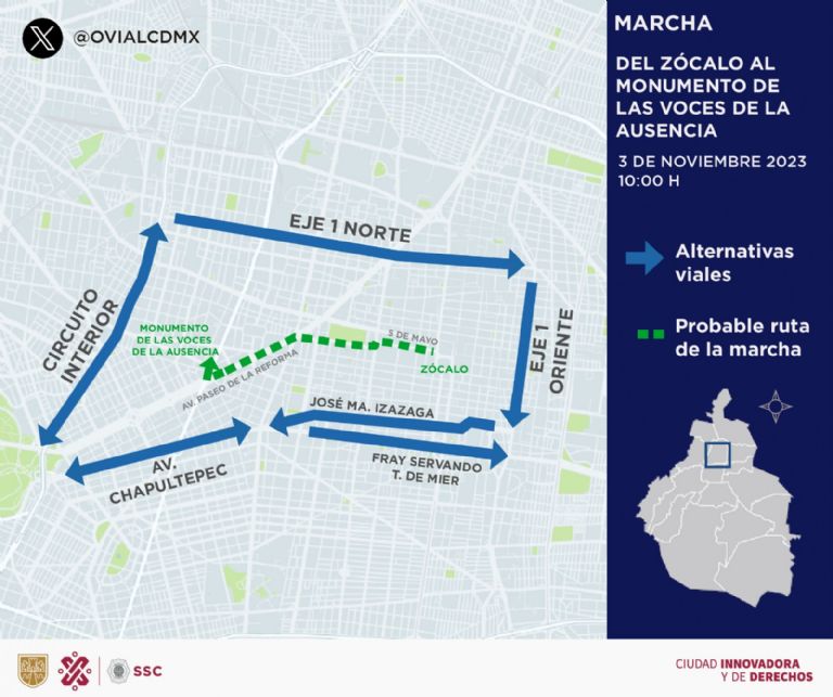 Caos vial en el Centro Histórico2