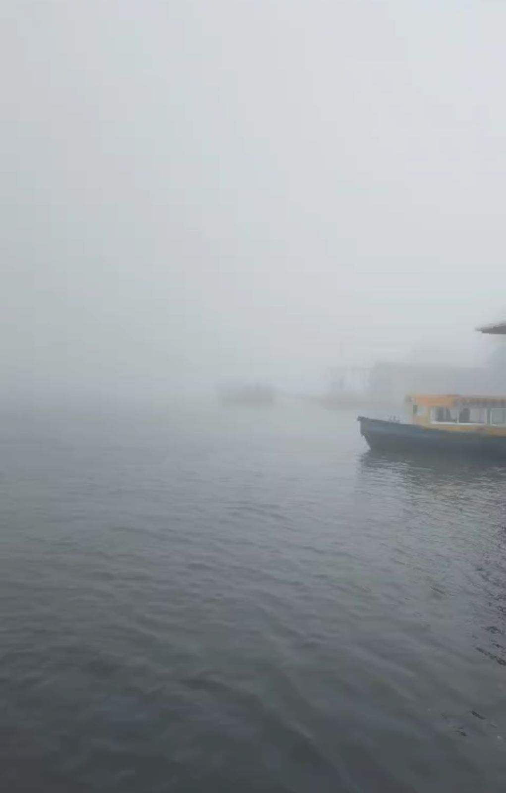 Niebla en Coatzacoalcos