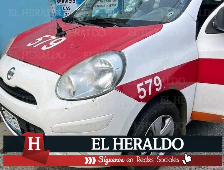 Acribillan a taxista 2