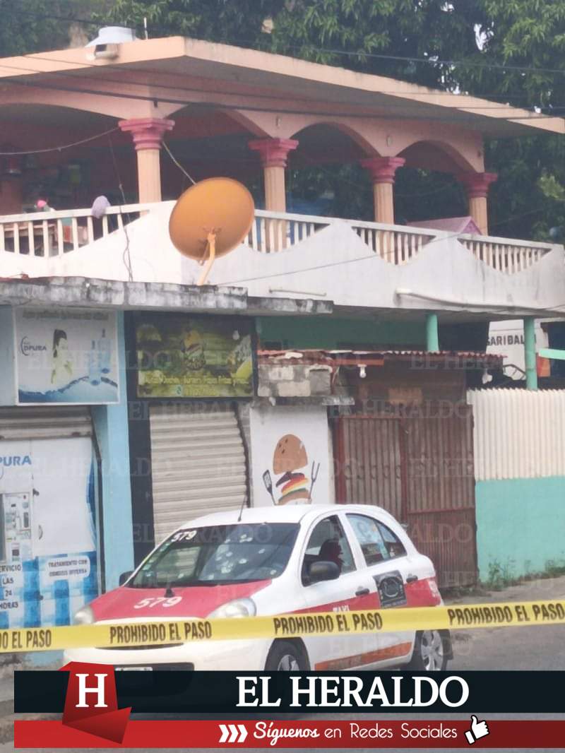 Acribillan a taxista 3