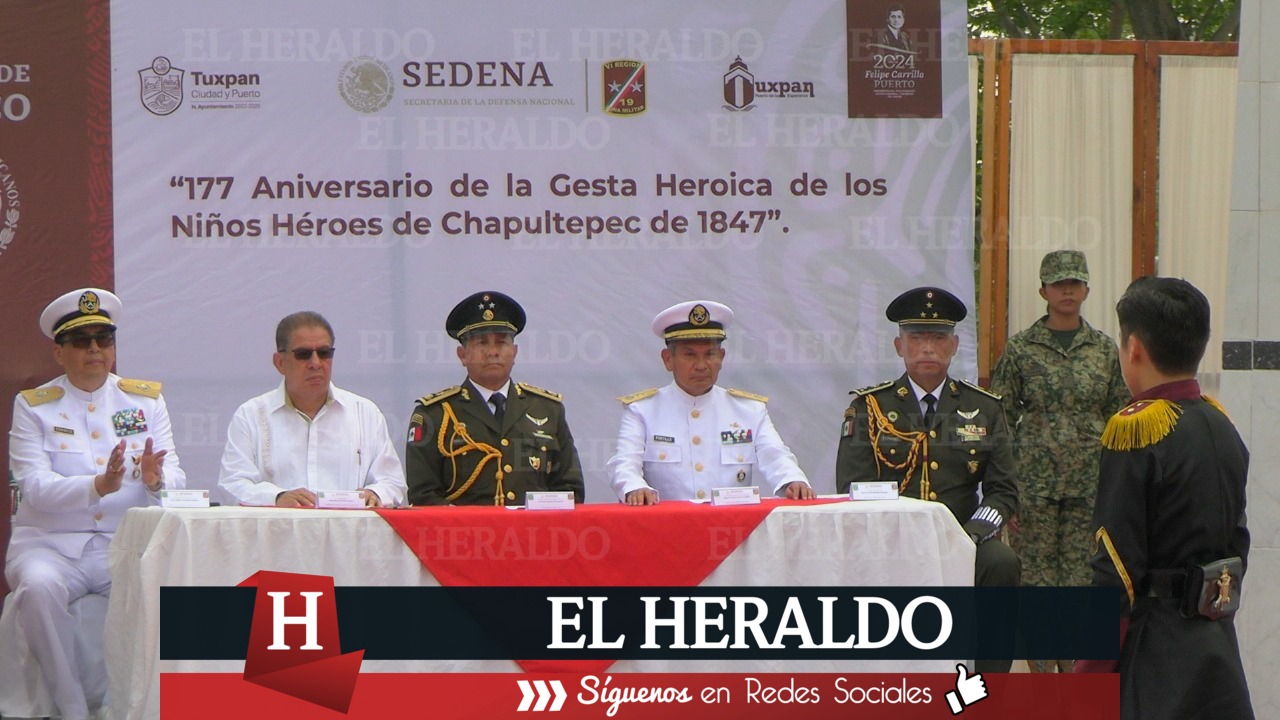 Tuxpan conmemoró el 177 Aniversario de la gesta heroica de los Niños Héroes de Chapultepec 5