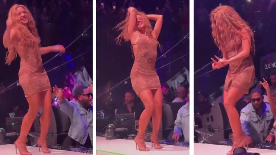 Shakira vive incmodo momento al sorprender a un hombre que intentaba grabar por debajo de su vestido