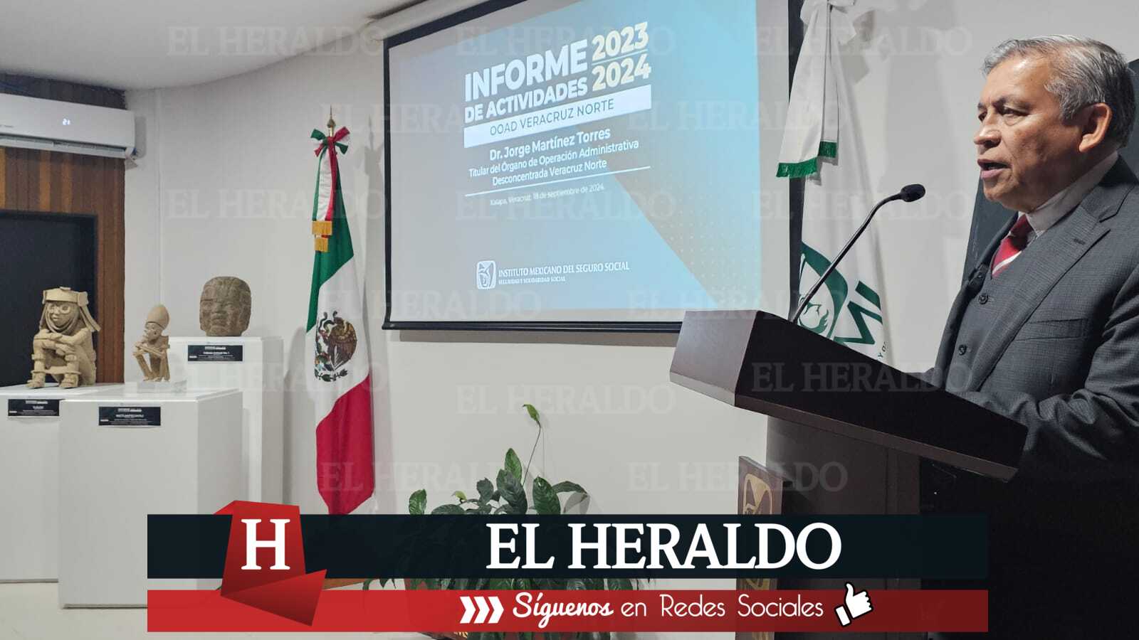 Rinde Titular del IMSS Veracruz Norte su Informe de Actividades y Programa de Trabajo 2