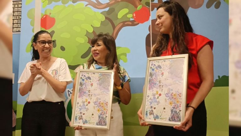 Pequeos artistas plasman su lucha contra el cncer en lienzos 2