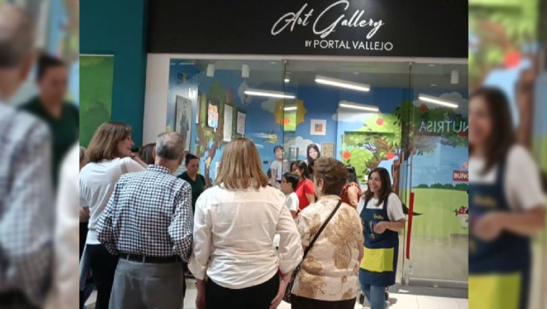 Pequeos artistas plasman su lucha contra el cncer en lienzos 3