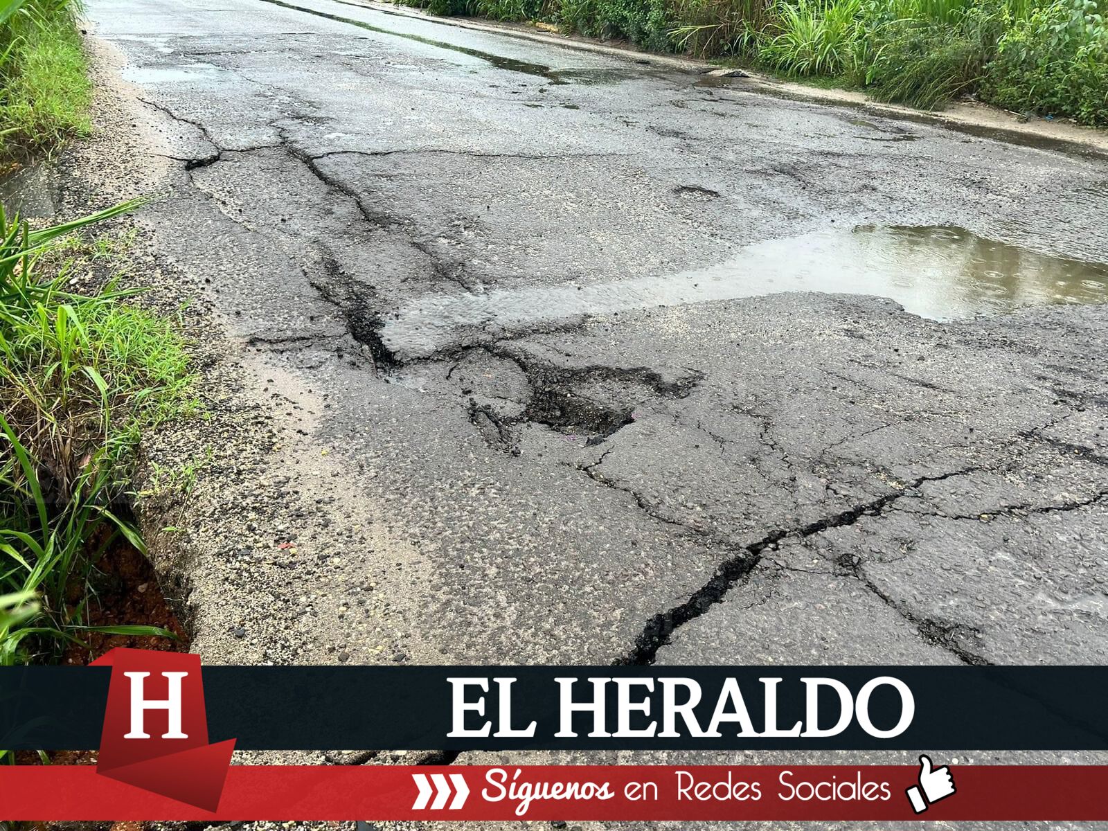 Se forma socavón en la carretera Costera del Golfo en el municipio de Acayucan 3