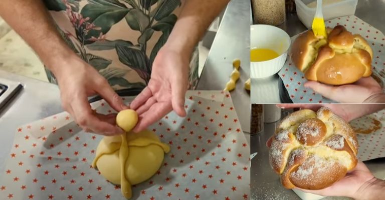 Receta para hacer pan de muerto de manera tradicional 3