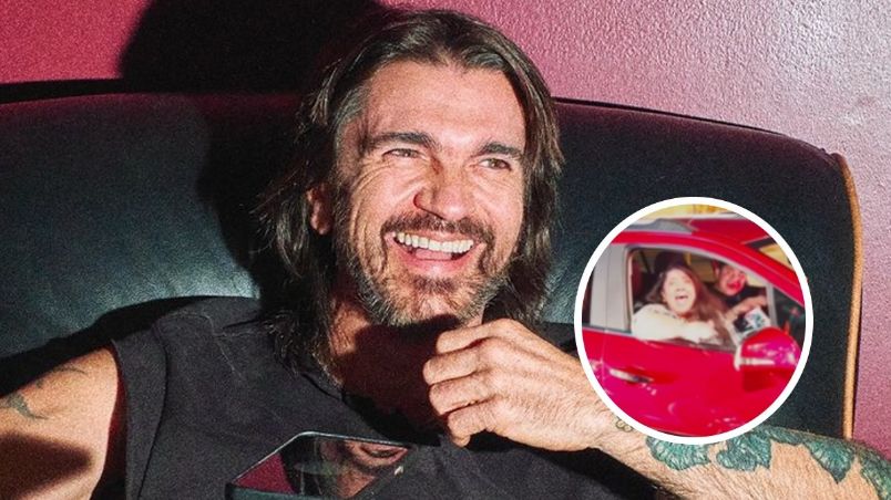 Juanes sorprende en el tráfico a una fan que cantaba uno de sus temas y su reacción fue grandiosa