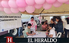 Unidad móvil de mastografias llegó a Coatzacoalcos